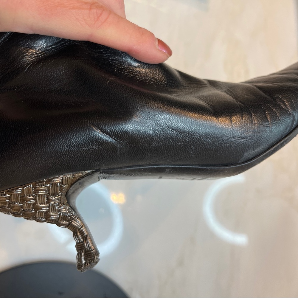 PRADA Booties Size 37 Black - Picture 2 of 6
